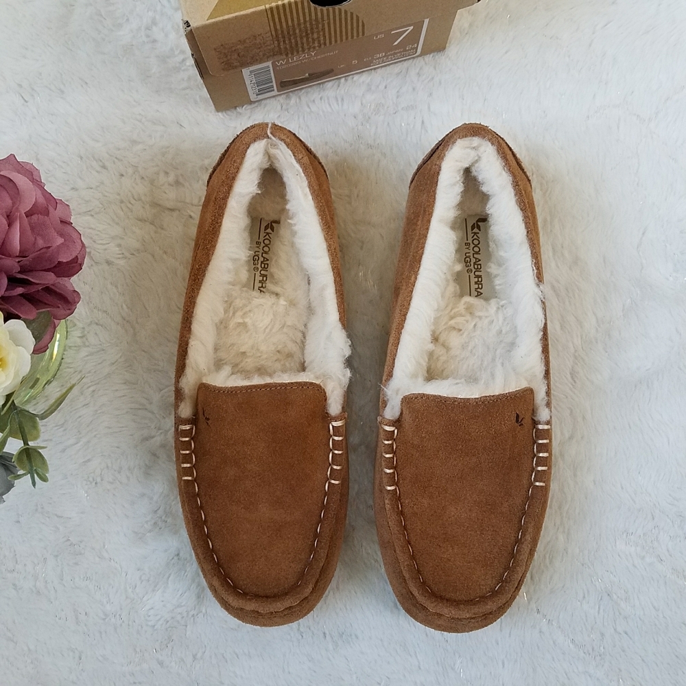 Koolaburra by UGG Suede Moccasin Slippers